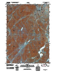 Bakers Mills New York Historical topographic map, 1:24000 scale, 7.5 X 7.5 Minute, Year 2010