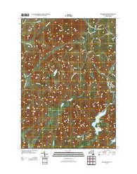 Bakers Mills New York Historical topographic map, 1:24000 scale, 7.5 X 7.5 Minute, Year 2013