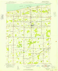 Barker New York Historical topographic map, 1:24000 scale, 7.5 X 7.5 Minute, Year 1949