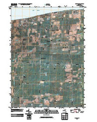Barker New York Historical topographic map, 1:24000 scale, 7.5 X 7.5 Minute, Year 2010