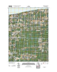 Barker New York Historical topographic map, 1:24000 scale, 7.5 X 7.5 Minute, Year 2013