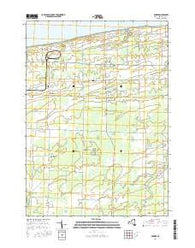 Barker New York Current topographic map, 1:24000 scale, 7.5 X 7.5 Minute, Year 2016