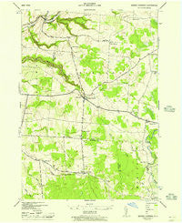 Barnes Corners New York Historical topographic map, 1:24000 scale, 7.5 X 7.5 Minute, Year 1943