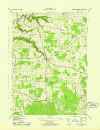 Barnes Corners New York Historical topographic map, 1:31680 scale, 7.5 X 7.5 Minute, Year 1943