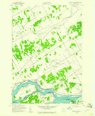 Barnhart Island Ontario Historical topographic map, 1:24000 scale, 7.5 X 7.5 Minute, Year 1942