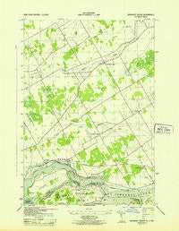 Barnhart Island Ontario Historical topographic map, 1:31680 scale, 7.5 X 7.5 Minute, Year 1943