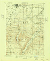 Batavia New York Historical topographic map, 1:62500 scale, 15 X 15 Minute, Year 1904