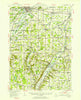 Batavia New York Historical topographic map, 1:62500 scale, 15 X 15 Minute, Year 1950