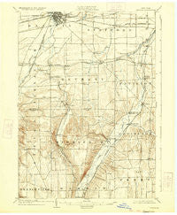Batavia New York Historical topographic map, 1:62500 scale, 15 X 15 Minute, Year 1904