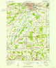 Batavia South New York Historical topographic map, 1:24000 scale, 7.5 X 7.5 Minute, Year 1950