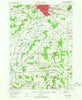 Batavia South New York Historical topographic map, 1:24000 scale, 7.5 X 7.5 Minute, Year 1950