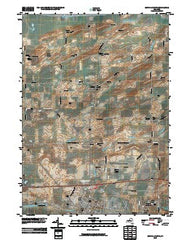 Batavia North New York Historical topographic map, 1:24000 scale, 7.5 X 7.5 Minute, Year 2010