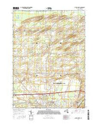 Batavia North New York Current topographic map, 1:24000 scale, 7.5 X 7.5 Minute, Year 2016