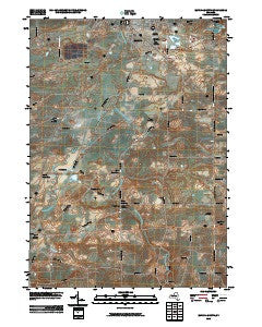 Batavia South New York Historical topographic map, 1:24000 scale, 7.5 X 7.5 Minute, Year 2010