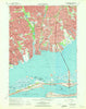 Bay Shore West New York Historical topographic map, 1:24000 scale, 7.5 X 7.5 Minute, Year 1969