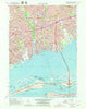Bay Shore West New York Historical topographic map, 1:24000 scale, 7.5 X 7.5 Minute, Year 1969