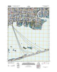 Bay Shore East New York Historical topographic map, 1:24000 scale, 7.5 X 7.5 Minute, Year 2013