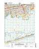 Bay Shore East New York Current topographic map, 1:24000 scale, 7.5 X 7.5 Minute, Year 2016