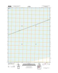 Bay Shore East OE S New York Historical topographic map, 1:24000 scale, 7.5 X 7.5 Minute, Year 2013