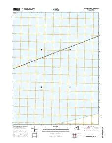 Bay Shore East OE S New York Current topographic map, 1:24000 scale, 7.5 X 7.5 Minute, Year 2016