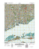 Bay Shore West New York Historical topographic map, 1:24000 scale, 7.5 X 7.5 Minute, Year 2011
