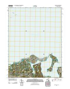 Bayville New York Historical topographic map, 1:24000 scale, 7.5 X 7.5 Minute, Year 2011