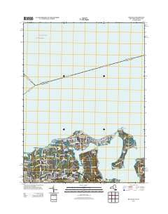 Bayville New York Historical topographic map, 1:24000 scale, 7.5 X 7.5 Minute, Year 2013