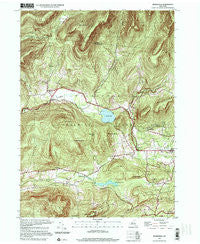 Bearsville New York Historical topographic map, 1:24000 scale, 7.5 X 7.5 Minute, Year 1997