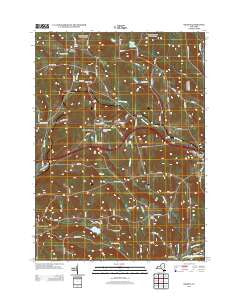 Belden New York Historical topographic map, 1:24000 scale, 7.5 X 7.5 Minute, Year 2013