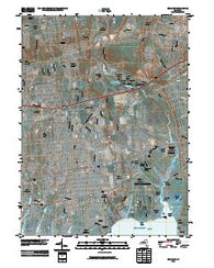 Bellport New York Historical topographic map, 1:24000 scale, 7.5 X 7.5 Minute, Year 2010