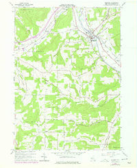 Belmont New York Historical topographic map, 1:24000 scale, 7.5 X 7.5 Minute, Year 1965