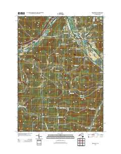 Belmont New York Historical topographic map, 1:24000 scale, 7.5 X 7.5 Minute, Year 2013