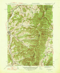 Berlin New York Historical topographic map, 1:31680 scale, 7.5 X 7.5 Minute, Year 1948