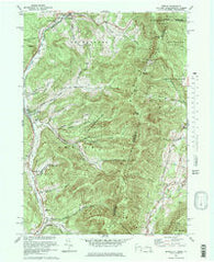 Berlin New York Historical topographic map, 1:24000 scale, 7.5 X 7.5 Minute, Year 1973