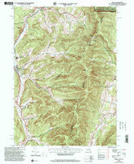Berlin New York Historical topographic map, 1:24000 scale, 7.5 X 7.5 Minute, Year 1997