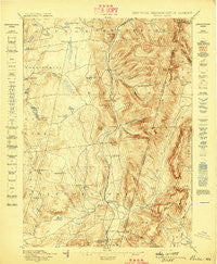Berlin New York Historical topographic map, 1:62500 scale, 15 X 15 Minute, Year 1898