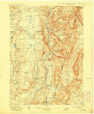Berlin New York Historical topographic map, 1:62500 scale, 15 X 15 Minute, Year 1898