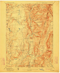 Berlin New York Historical topographic map, 1:62500 scale, 15 X 15 Minute, Year 1898