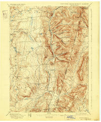 Berlin New York Historical topographic map, 1:62500 scale, 15 X 15 Minute, Year 1898