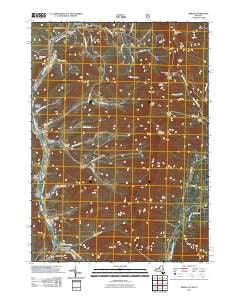 Berlin New York Historical topographic map, 1:24000 scale, 7.5 X 7.5 Minute, Year 2011