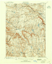 Berne New York Historical topographic map, 1:62500 scale, 15 X 15 Minute, Year 1900