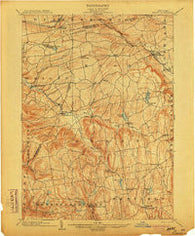 Berne New York Historical topographic map, 1:62500 scale, 15 X 15 Minute, Year 1903