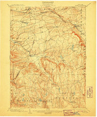 Berne New York Historical topographic map, 1:62500 scale, 15 X 15 Minute, Year 1903