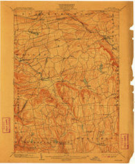 Berne New York Historical topographic map, 1:62500 scale, 15 X 15 Minute, Year 1903
