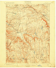 Berne New York Historical topographic map, 1:62500 scale, 15 X 15 Minute, Year 1903