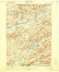 Big Moose New York Historical topographic map, 1:62500 scale, 15 X 15 Minute, Year 1903