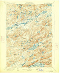 Big Moose New York Historical topographic map, 1:62500 scale, 15 X 15 Minute, Year 1903