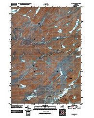 Big Moose New York Historical topographic map, 1:24000 scale, 7.5 X 7.5 Minute, Year 2010