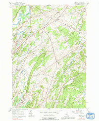 Bigelow New York Historical topographic map, 1:24000 scale, 7.5 X 7.5 Minute, Year 1956