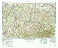 Binghamton New York Historical topographic map, 1:250000 scale, 1 X 2 Degree, Year 1948